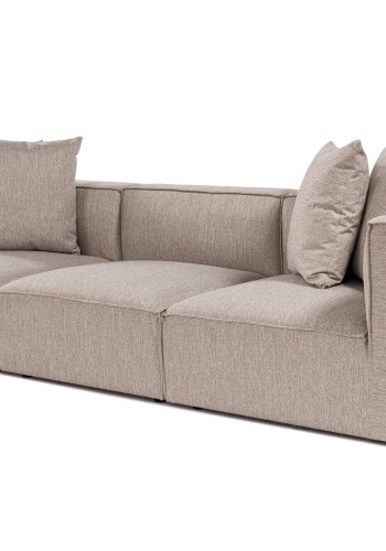 NORDVRK Sora 3 - Sandbeige 3-seters sofa