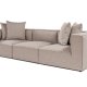 NORDVRK Sora 3 - Sandbeige 3-seters sofa