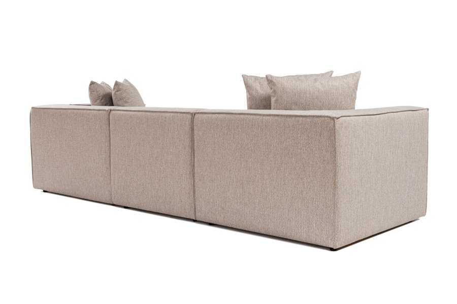NORDVRK Sora 3 - Sandbeige 3-seters sofa