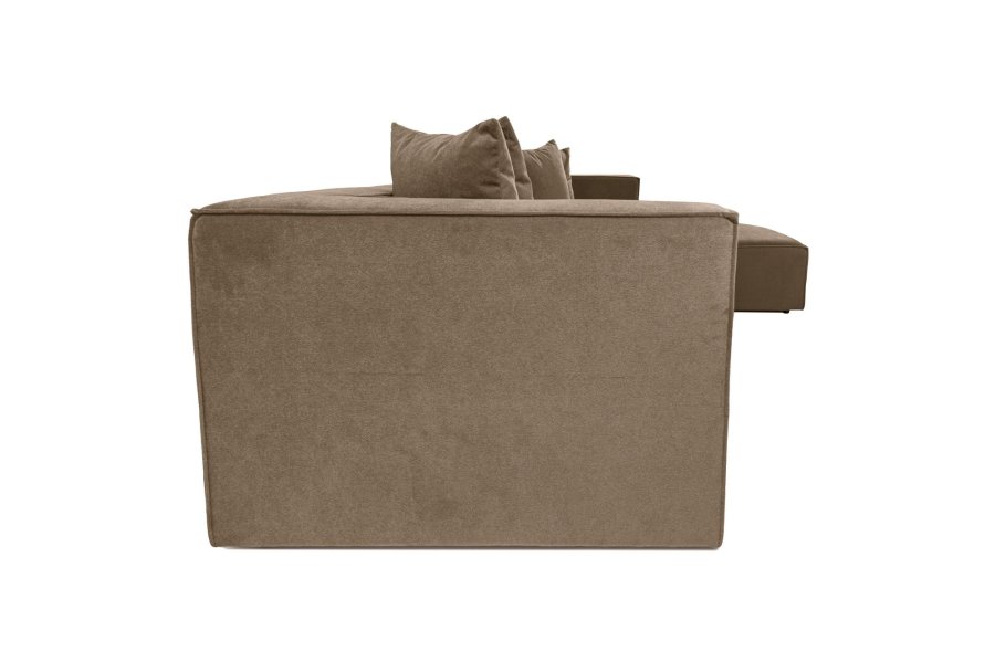 NORDVRK Sora (L1-O1-O1-1R-POUFFE ) - Brun hjrnesofa