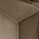 NORDVRK Sora (L1-O1-O1-1R-POUFFE ) - Brun hjrnesofa