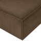 NORDVRK Sora (L1-O1-O1-1R-POUFFE ) - Brun hjrnesofa