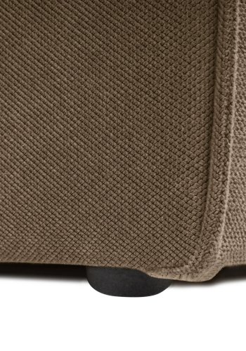 NORDVRK Sora (L1-O1-O1-1R-POUFFE ) - Brun hjrnesofa