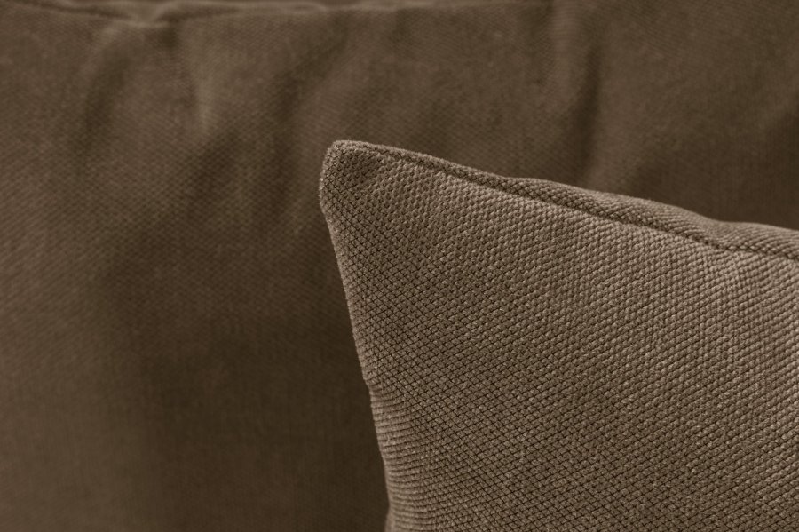 NORDVRK Sora (L1-O1-O1-1R-POUFFE ) - Brun hjrnesofa