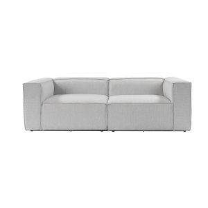 NORDVRK Fora 2 pers. sofa - lysegr stof