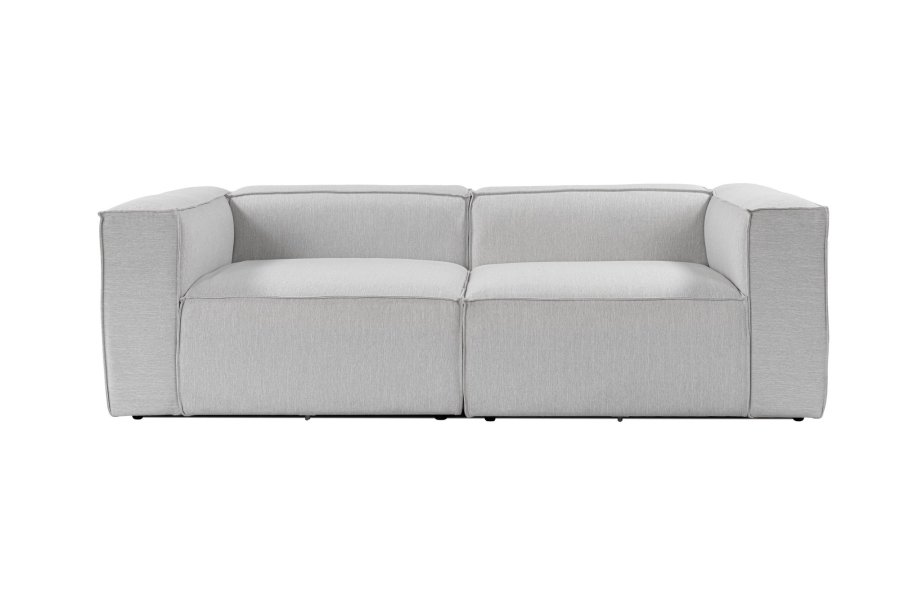 NORDVRK Fora 2 pers. - Lys gr 2-seters sofa