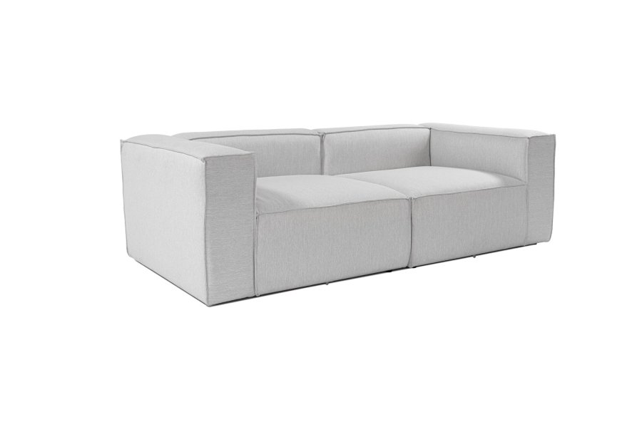 NORDVRK Fora 2 pers. - Lys gr 2-seters sofa