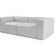NORDVRK Fora 2 pers. - Lys gr 2-seters sofa