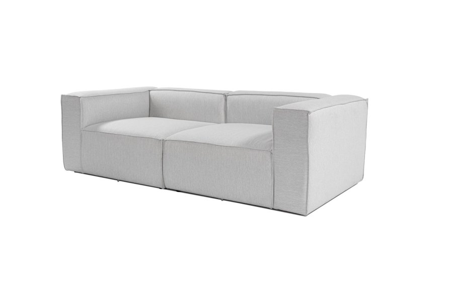 NORDVRK Fora 2 pers. - Lys gr 2-seters sofa