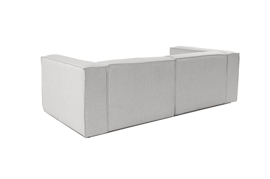 NORDVRK Fora 2 pers. - Lys gr 2-seters sofa
