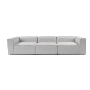 NORDVÄRK Fora 3 pers. sofa - lysegr stof