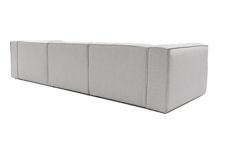NORDVRK Fora 3-seter - Lys gr 3-seter sofa