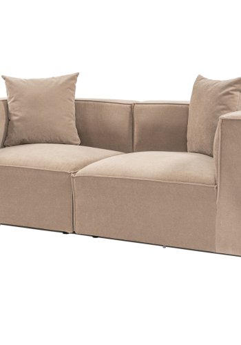 NORDVRK Sora 2 - Cappuccino 2-seters sofa