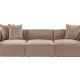 NORDVRK Sora 3 - Cappuccino 3-seters sofa