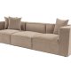 NORDVRK Sora 3 - Cappuccino 3-seters sofa