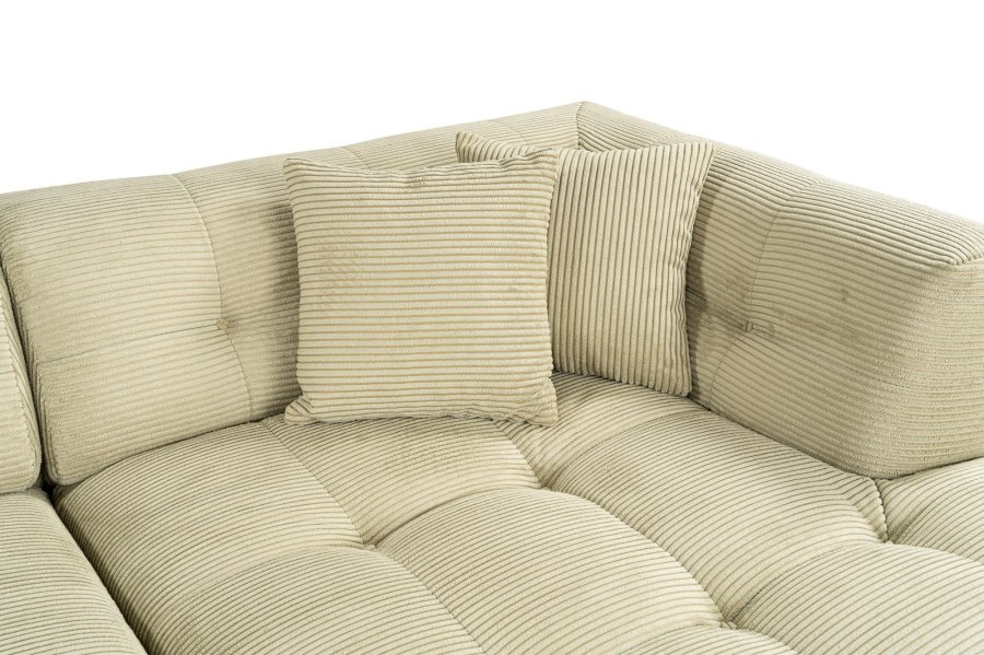 NORDVRK Cady Corner Right - Grnn hjrnesofa