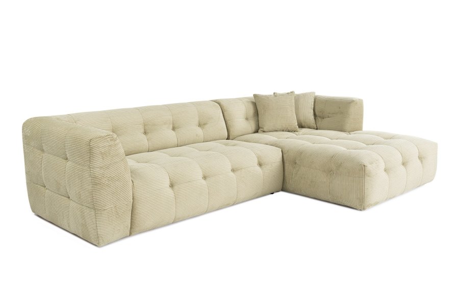 NORDVRK Cady Corner Right - Grnn hjrnesofa