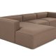 NORDVRK Mora XL (ChlLeft-O1-1R) - Brun hjrnesofa