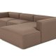 NORDVRK Mora XL (L1-O1-ChlRight) - Brun hjrnesofa