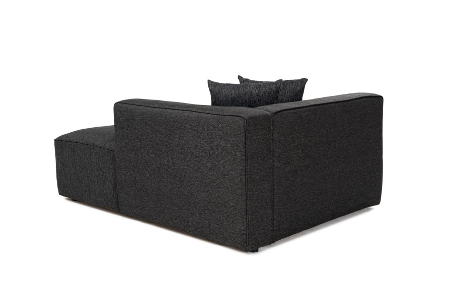 NORDVRK Mora XL Hyre hjrne (L1-CHLR hyre) - Antrasitt hjrnesofa