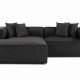 NORDVRK Mora XL Hyre hjrne (L1-CHLR hyre) - Antrasitt hjrnesofa