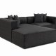 NORDVRK Mora XL Hyre hjrne (L1-CHLR hyre) - Antrasitt hjrnesofa