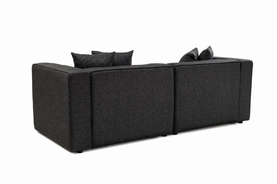 NORDVRK Mora XL Hyre hjrne (L1-CHLR hyre) - Antrasitt hjrnesofa