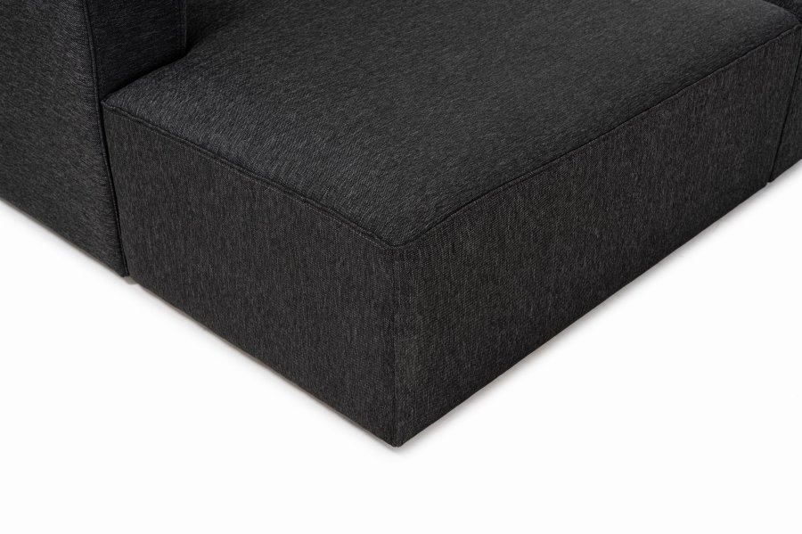 NORDVRK Mora XL Hyre hjrne (L1-CHLR hyre) - Antrasitt hjrnesofa