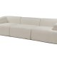 NORDVRK Sofia 3 - Hvit 3-seters sofa