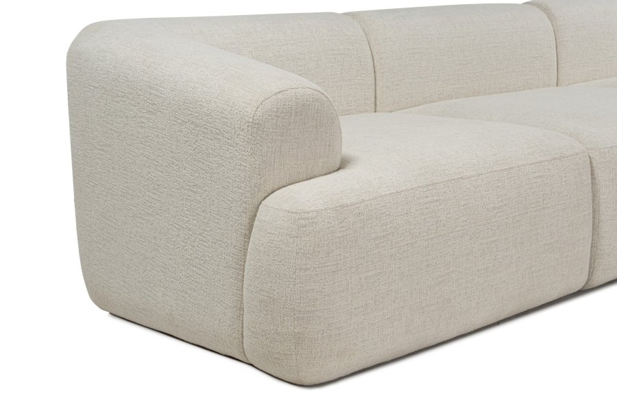 NORDVRK Sofia 3 - Hvit 3-seters sofa