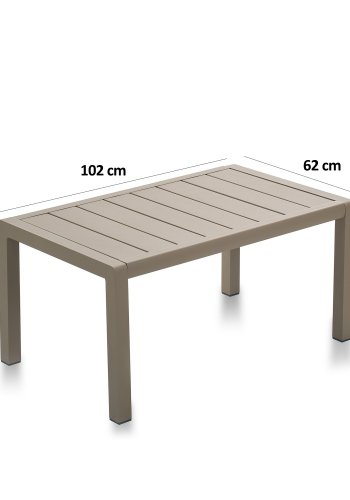 NORDVRK Arya - Cappucino Garden Lounge Set, Cappucino Cream