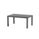 NORDVRK Arya utendrs salongsett, m. 2 stoler, 1 sofa, 1 bord, antrasittputer - antrasitt aluminium