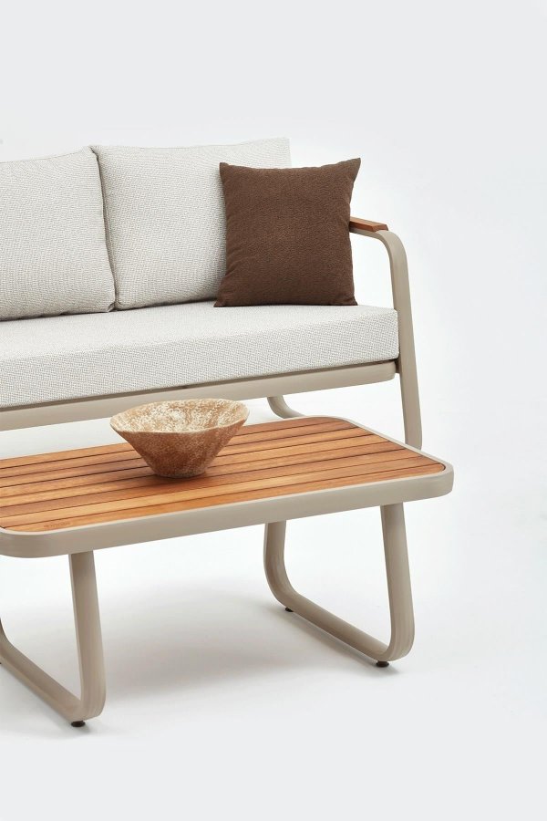 NORDVRK Rio hagesalongsett, beige