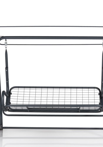 NORDVÄRK Morus Saat utendrs dobbel hengesofa - flerfarget polyesterstoff og metall