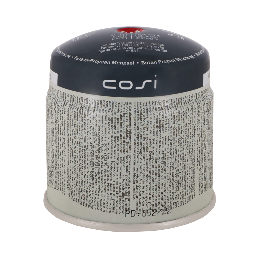 COSI FIRES Cosi durchstechbare Gaskartusche 190gr fr Feuertisch