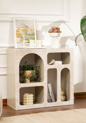 NORDV�RK Lessa - Travertinkonsoll