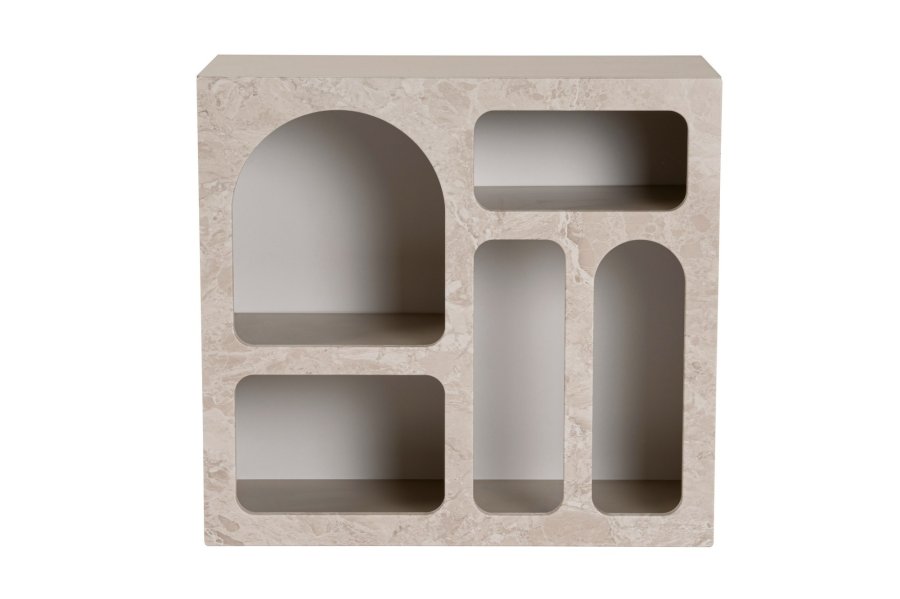 NORDV&Auml;RK Lessa - Travertinkonsoll