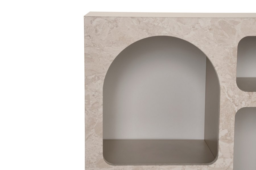 NORDV&Auml;RK Lessa - Travertinkonsoll