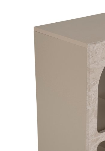 NORDV&Auml;RK Lessa - Travertinkonsoll