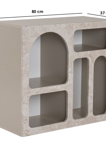 NORDV&Auml;RK Lessa - Travertinkonsoll