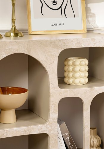 NORDV�RK Liva 120 - Travertinkonsoll