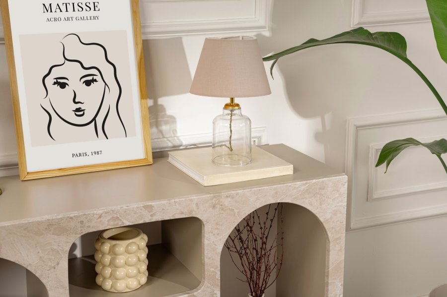 NORDV&Auml;RK Liva 120 - Travertinkonsoll