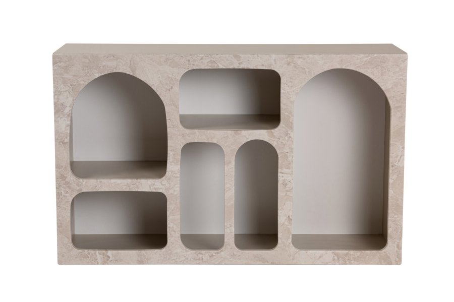 NORDV&Auml;RK Liva 120 - Travertinkonsoll