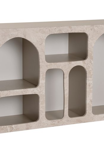 NORDV&Auml;RK Liva 120 - Travertinkonsoll