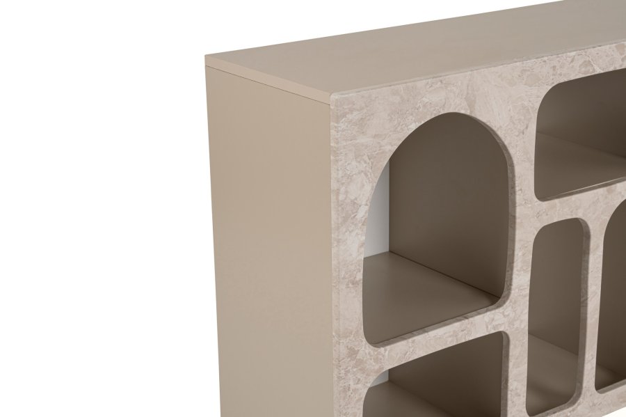 NORDV&Auml;RK Liva 120 - Travertinkonsoll