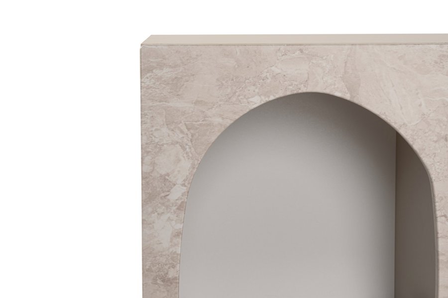 NORDV&Auml;RK Liva 120 - Travertinkonsoll