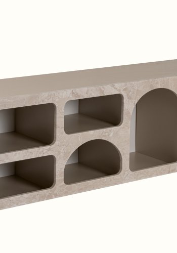 NORDV&Auml;RK Ferlis - Travertinkonsoll