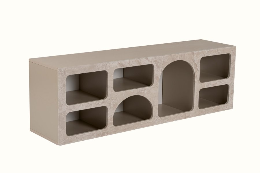 NORDV&Auml;RK Ferlis - Travertinkonsoll