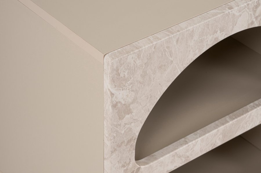 NORDV�RK Lorin � Travertin Nattbord