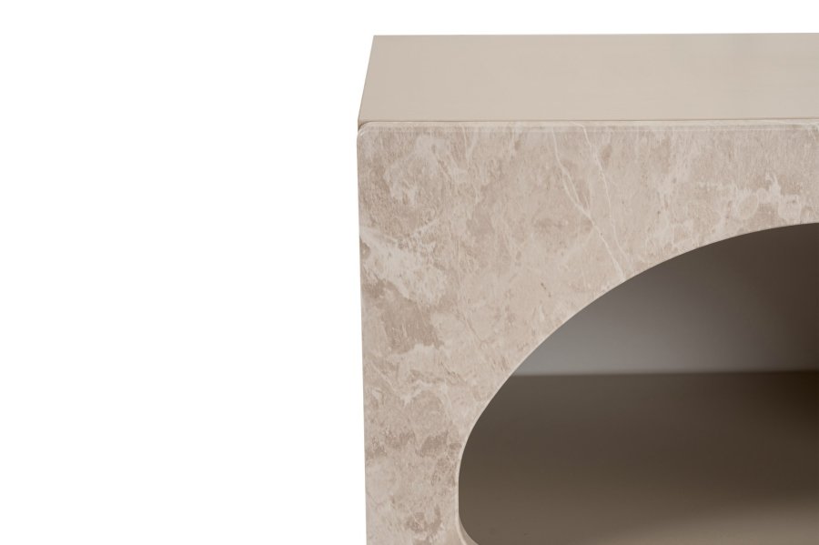 NORDV�RK Lorin � Travertin Nattbord